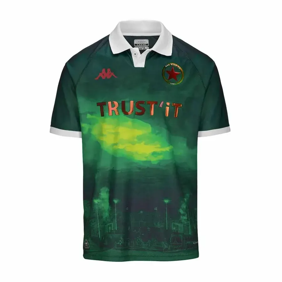 Maillot Domicile Red Star 2024-2025 — Vert