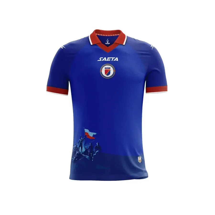 Maillot Domicile Haiti 2026-2027 — Bleu
