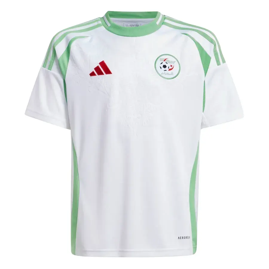 Maillot Domicile enfant Algerie 2025-2026 — Blanc