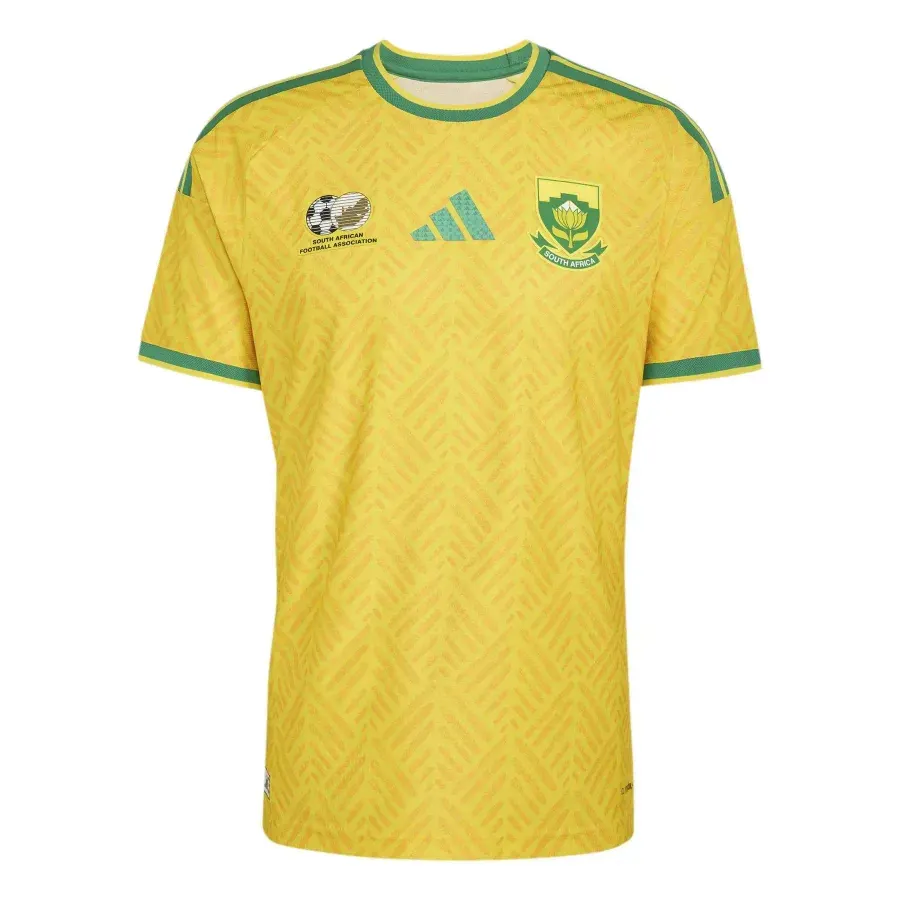 Maillot Domicile Authentique Afrique Du Sud 2026-2027 — Jaune