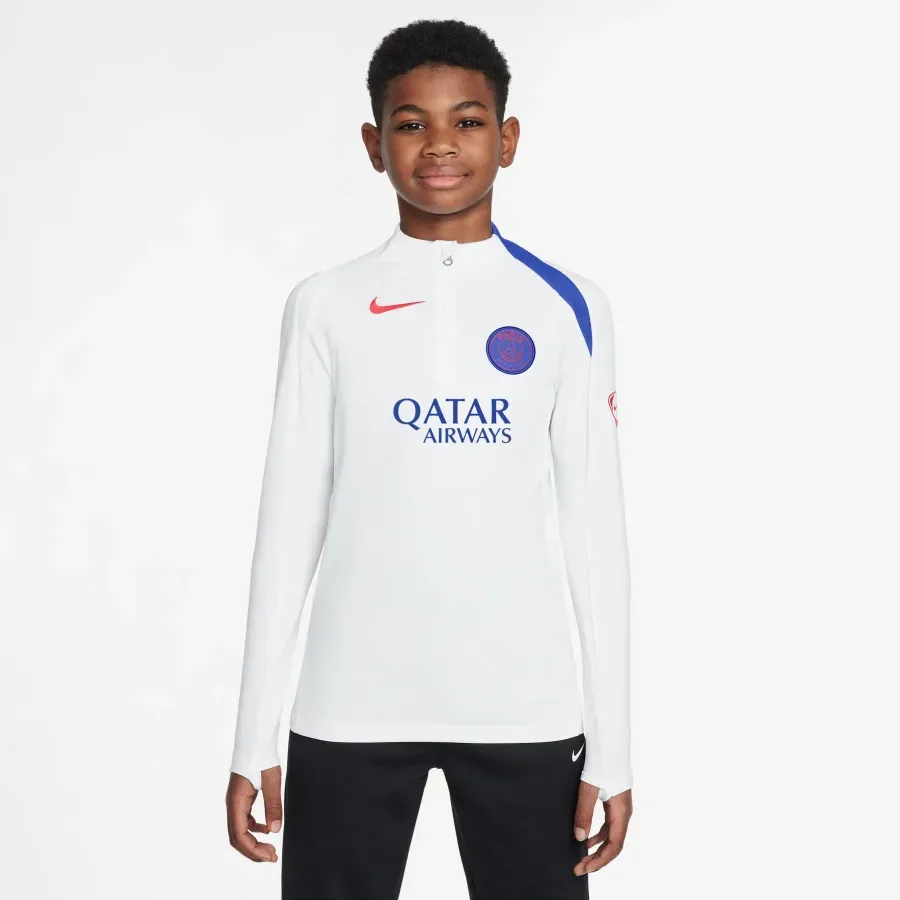 Maillot Third manches longues enfant Psg 2025-2026 — Blanc