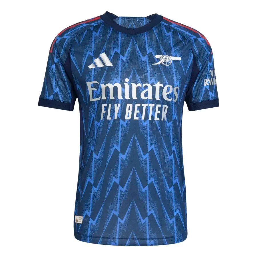 Maillot Extérieur Authentique Arsenal 2025-2026 — Bleu