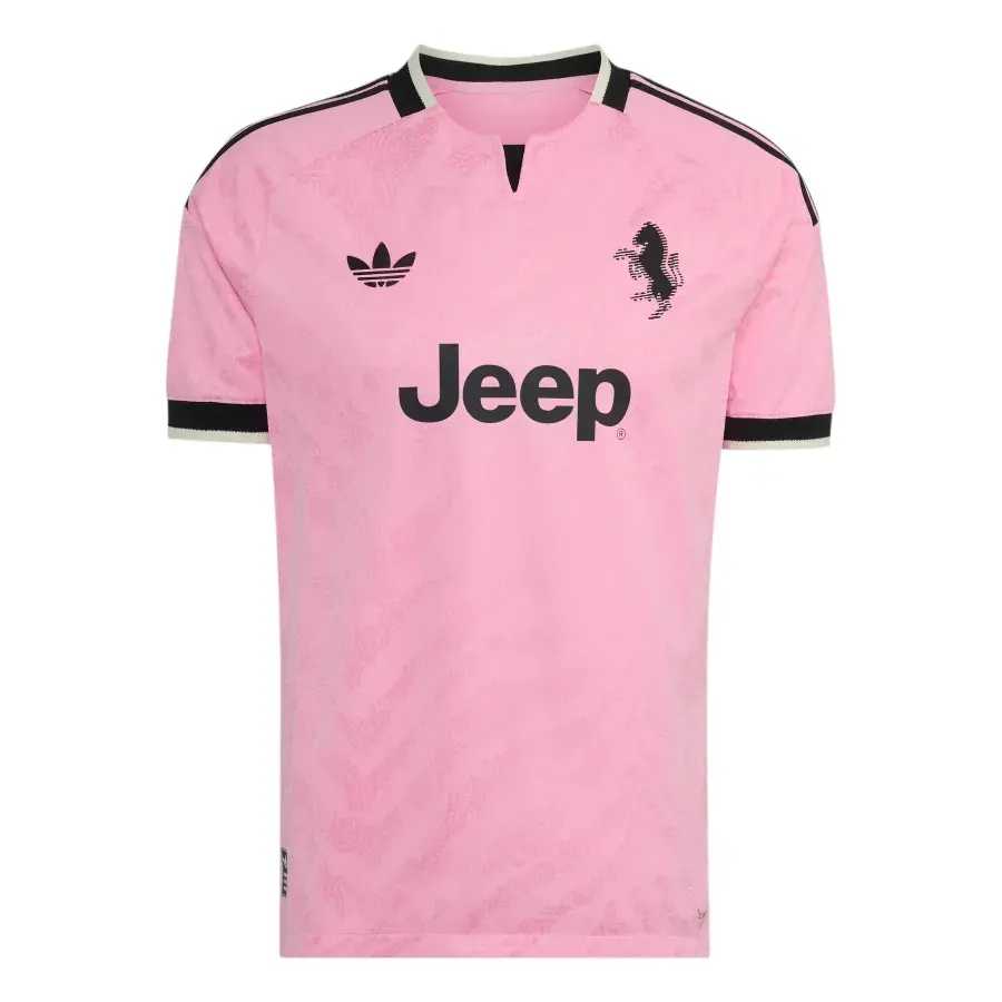 Maillot Extérieur Authentique Juventus 2026-2027 — Rose