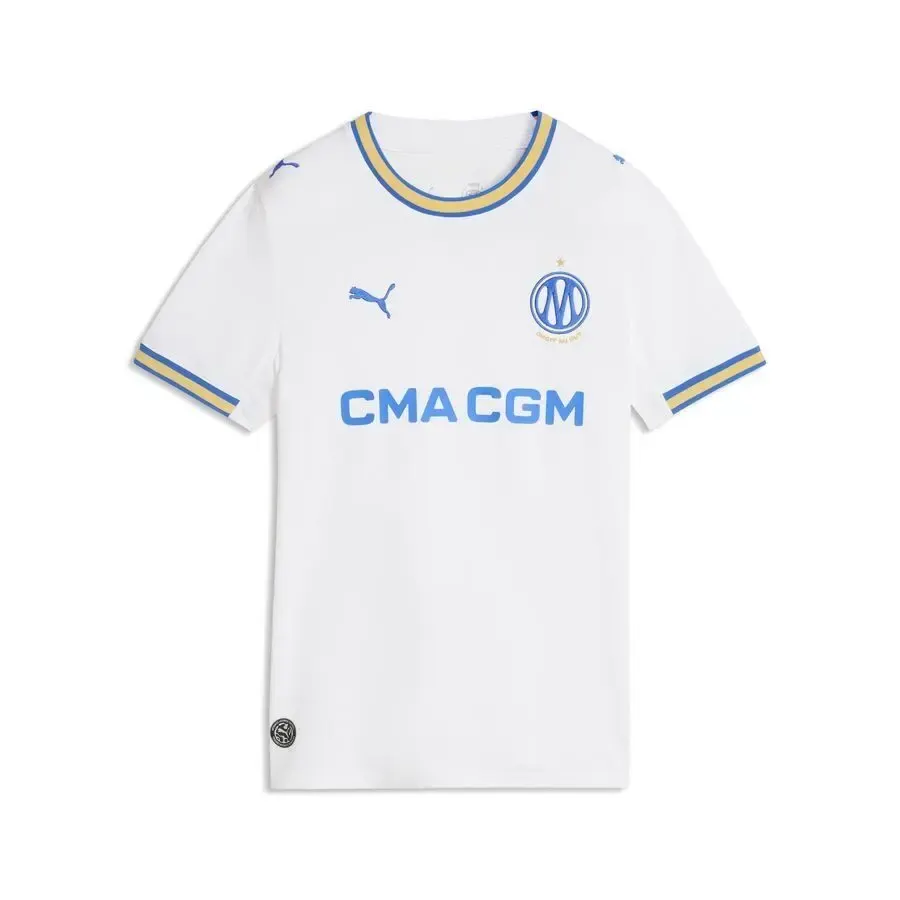 Maillot Domicile femme Om 2026-2027 — Blanc