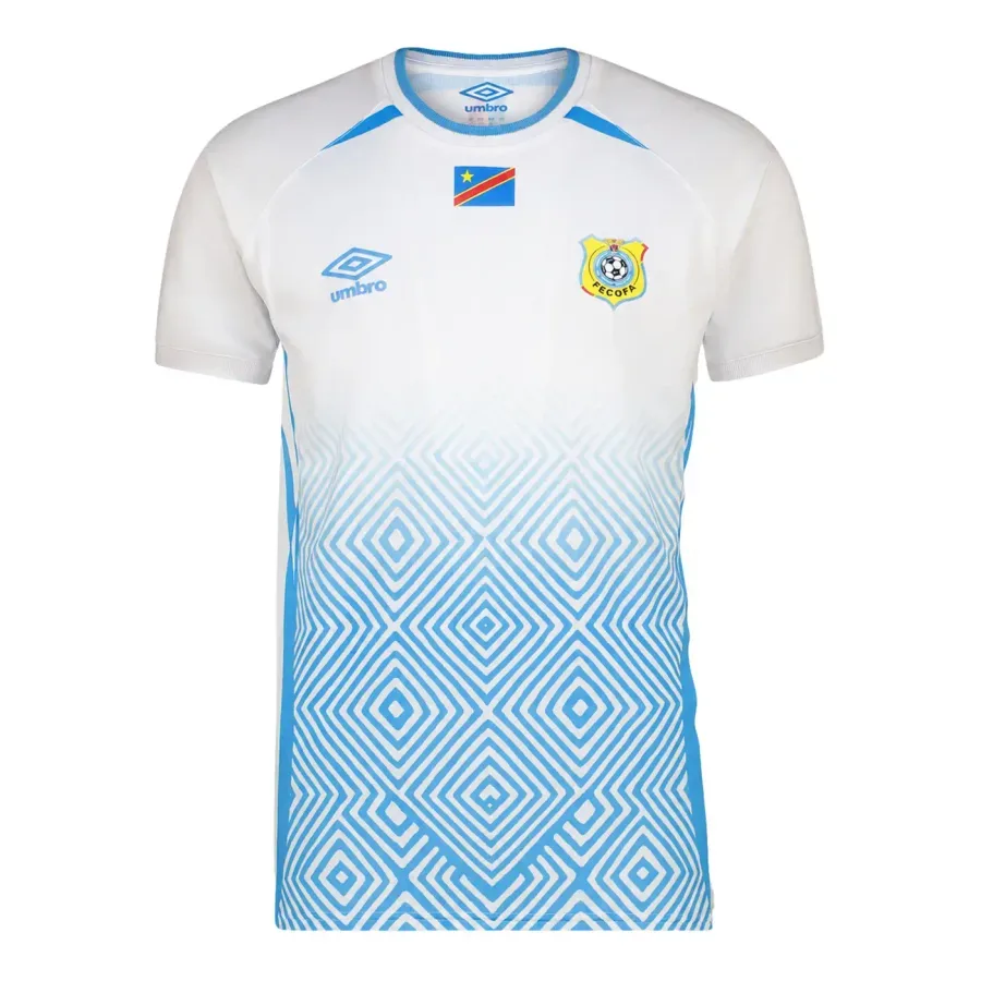 Maillot Extérieur Rd Congo 2026-2027 — Blanc