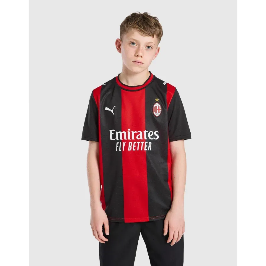 Maillot Domicile enfant Ac Milan 2026-2027 — Noir