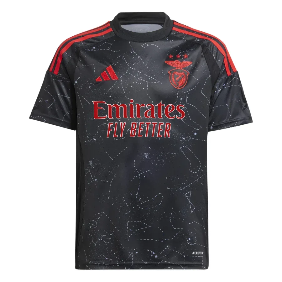 Maillot Extérieur enfant Benfica 2024-2025 — Noir