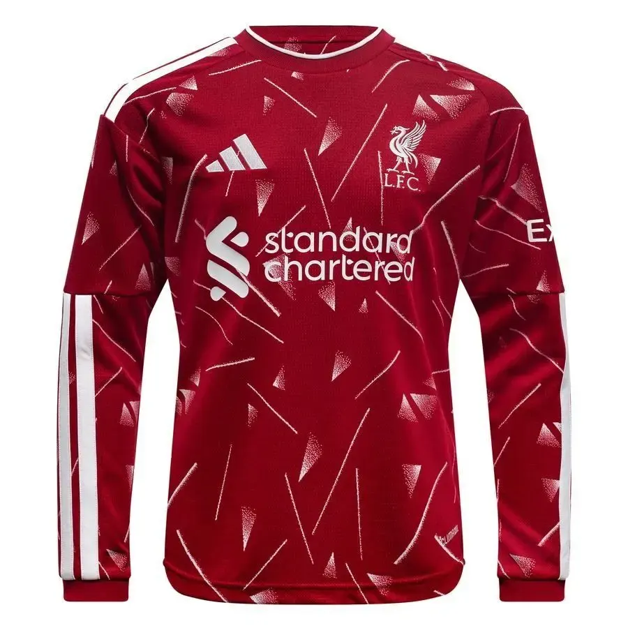 Maillot Domicile manches longues Liverpool 2026-2027 — Rouge