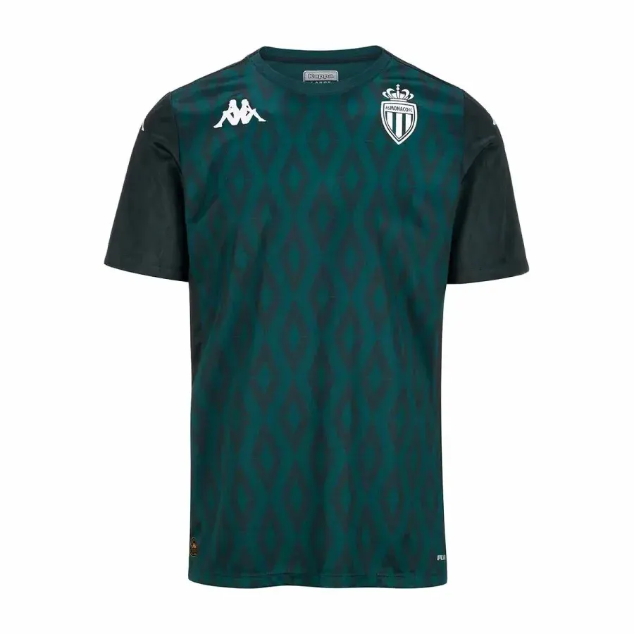 Maillot enfant As Monaco 2024-2025 — Vert