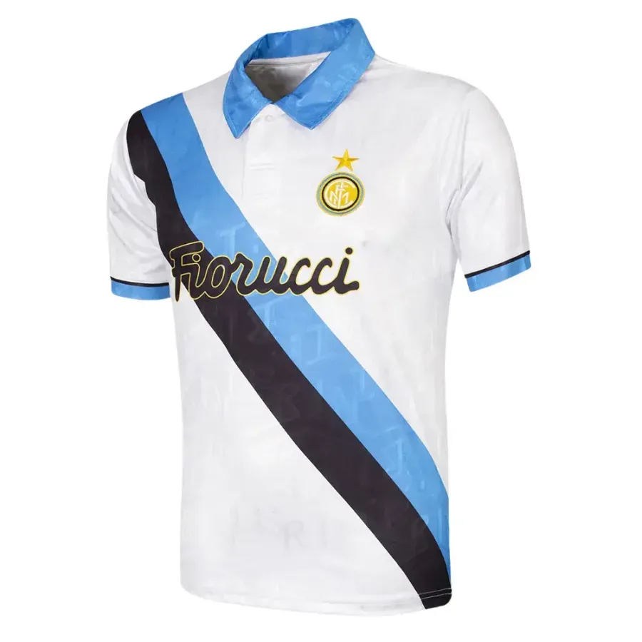 Maillot Extérieur Inter Milan 1993-1994 — Blanc
