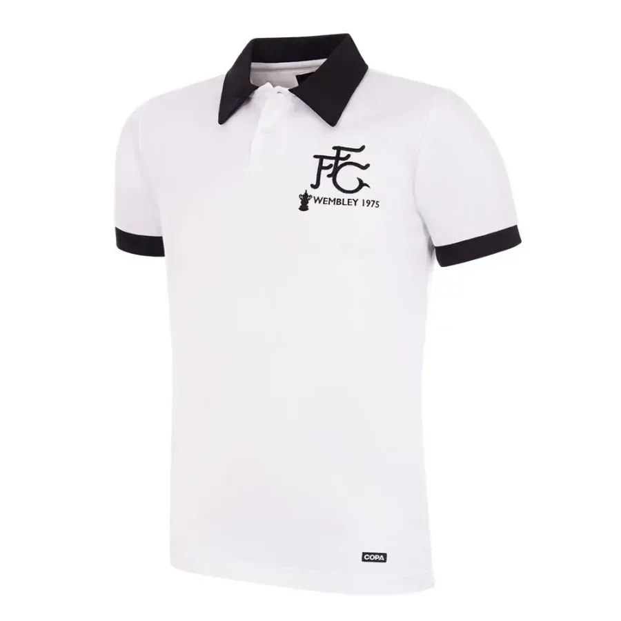 Maillot Fulham 1975-1976 — Blanc