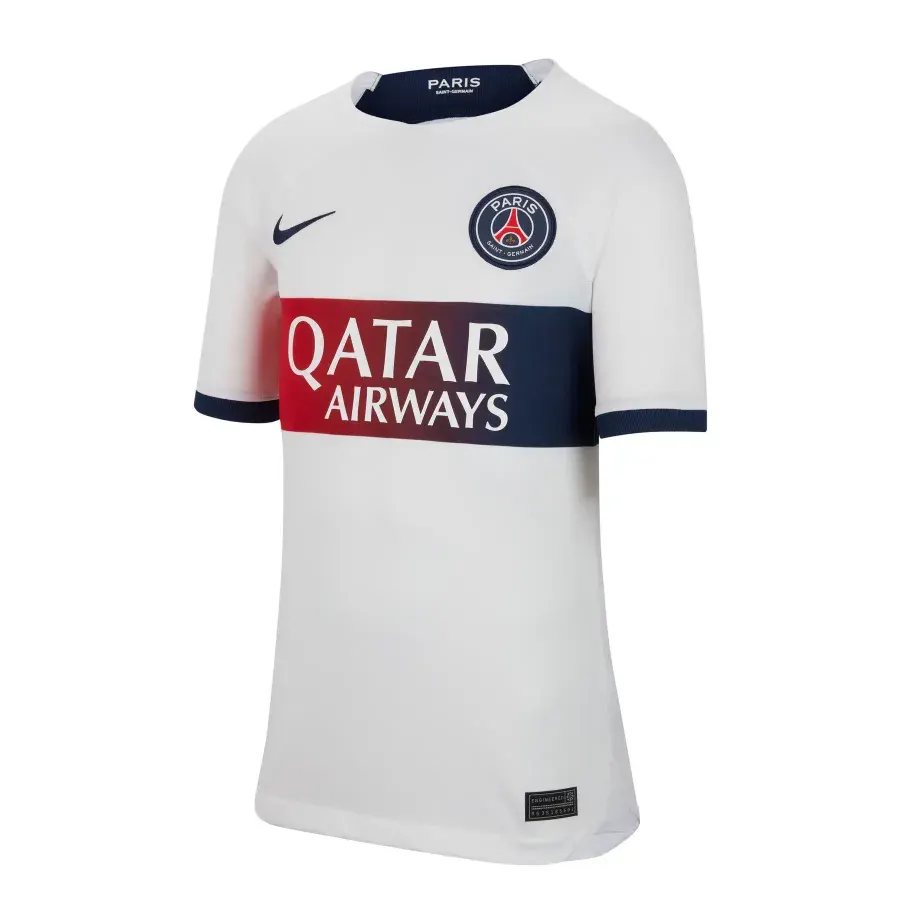 Maillot Extérieur enfant Psg 2023-2024 — Blanc