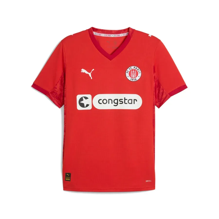Maillot Fourth St Pauli 2025-2026 — Rouge