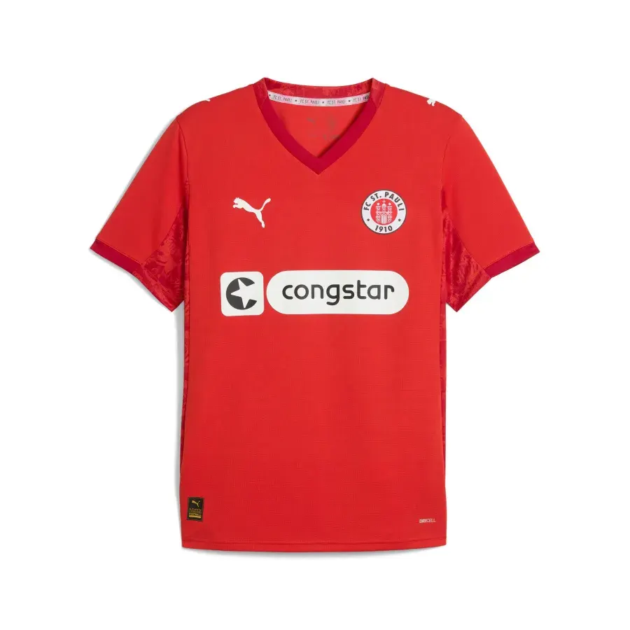 Maillot Fourth St Pauli 2025-2026 — Rouge