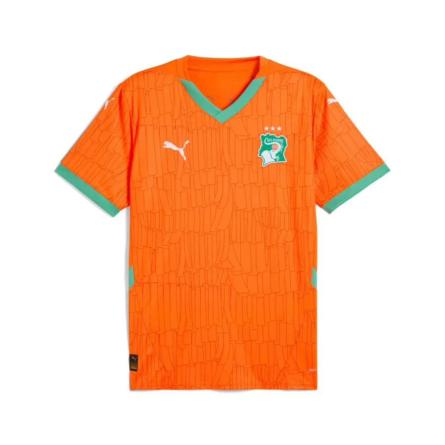 Maillot Domicile Cote Divoire 2025-2026 — Orange