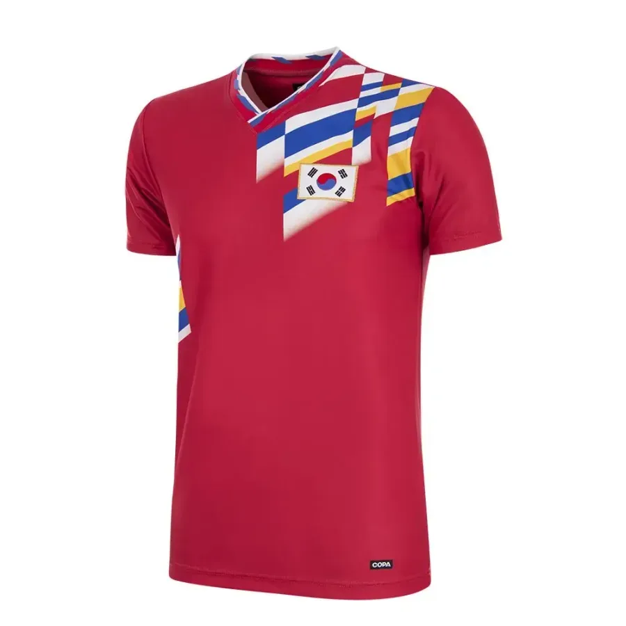 Maillot Coree Du Sud 1995-1996 — Rouge