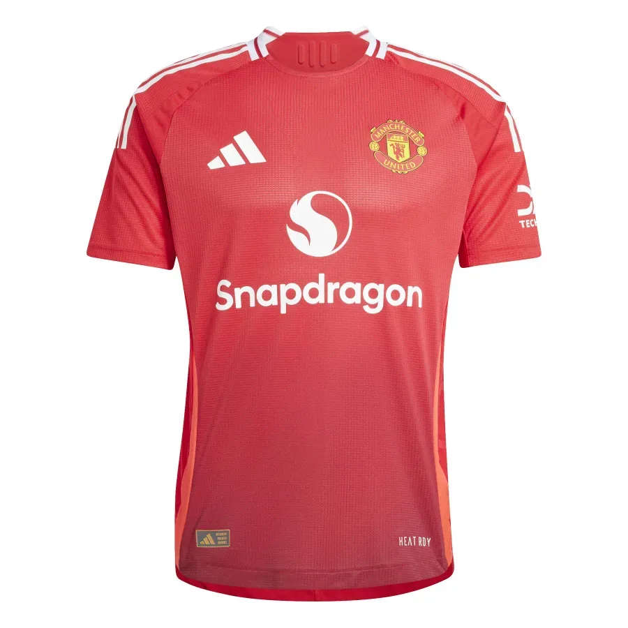 Maillot Domicile Authentique Manchester United 2024-2025 — Rouge