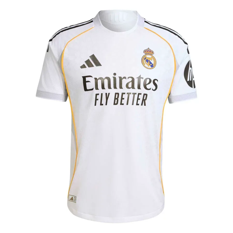 Maillot Domicile Authentique Real Madrid 2025-2026 — Blanc