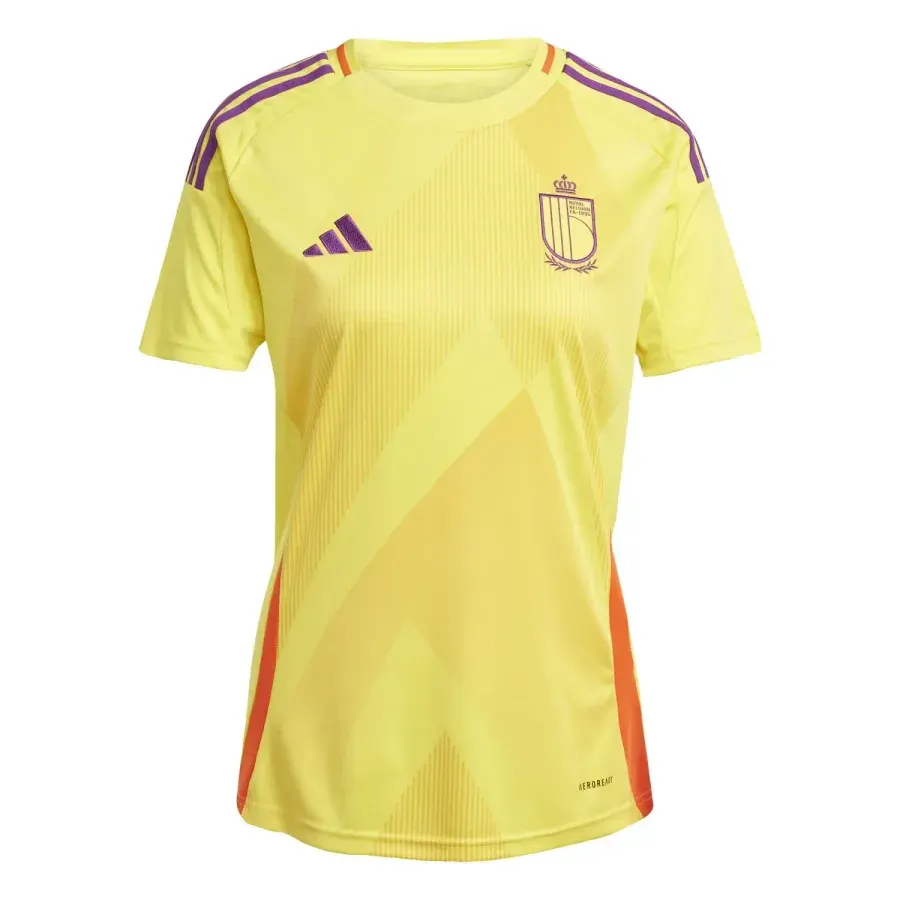 Maillot Extérieur femme Belgique 2025-2026 — Jaune