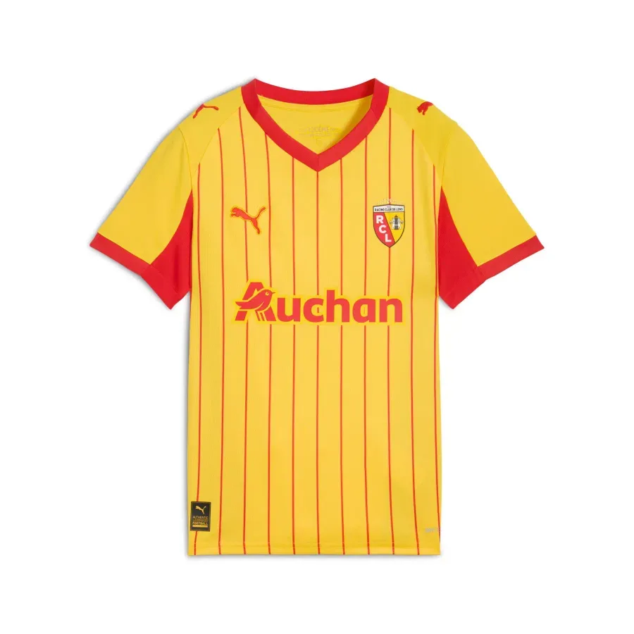 Maillot Domicile enfant Rc Lens 2025-2026 — Jaune