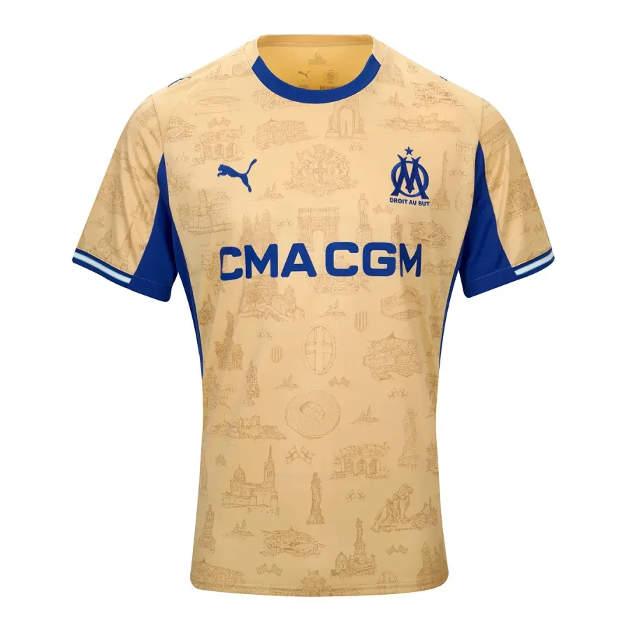 Maillot Om 2025-2026 — Doré