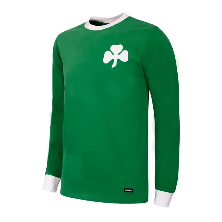 Maillot manches longues Panathinaikos 1971-1972 — Vert
