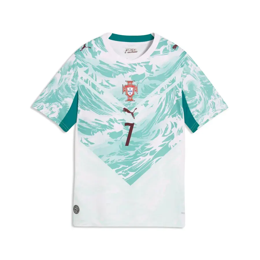 Maillot Extérieur enfant Portugal 2026-2027 — Blanc