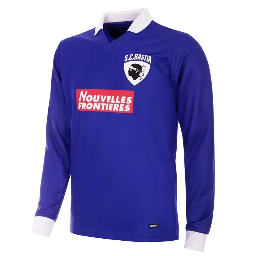 Maillot Sc Bastia 1997-1998 — Bleu