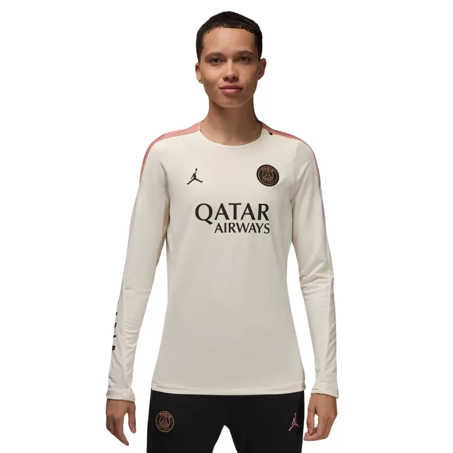 Maillot manches longues femme Psg 2024-2025 — Beige