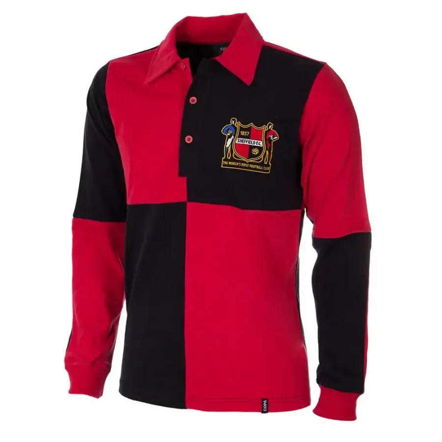 Maillot Domicile manches longues Sheffield 1950-1951 — Rouge
