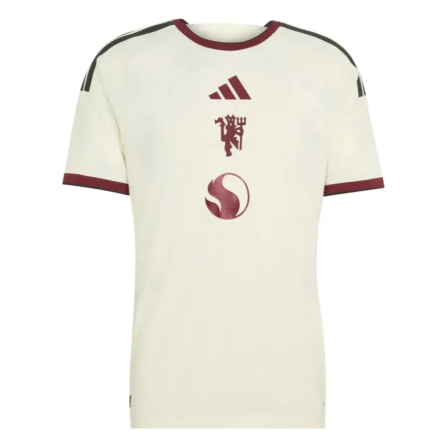 Maillot Third Authentique Manchester United 2026-2027 — Beige