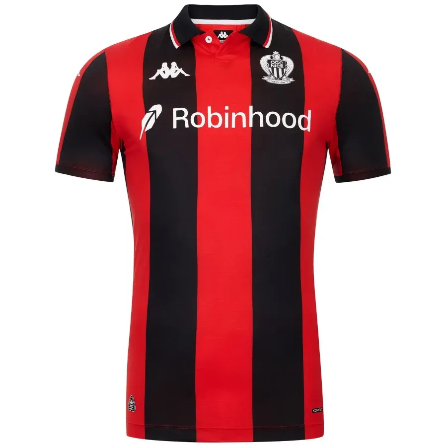 Maillot Domicile Ogc Nice 2025-2026 — Rouge