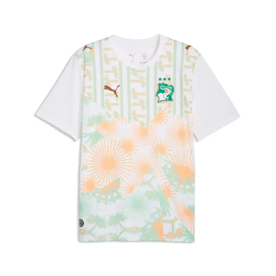 Maillot Extérieur Cote Divoire 2026-2027 — Blanc