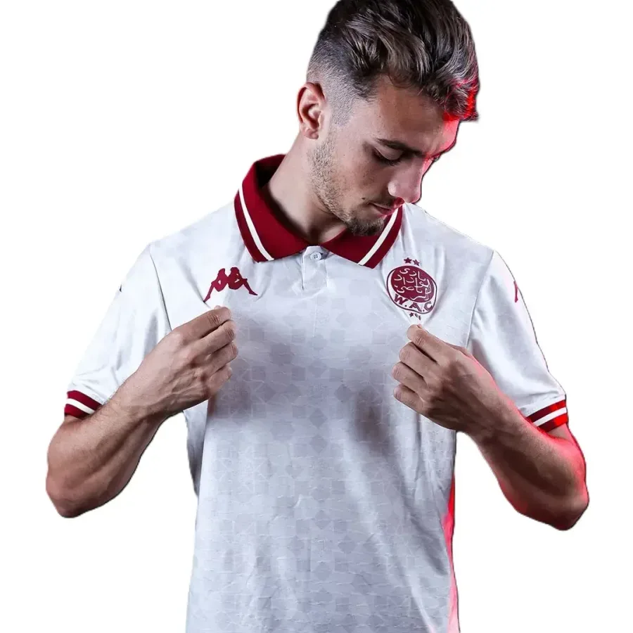 Maillot Extérieur Wydad 2025-2026 — Blanc