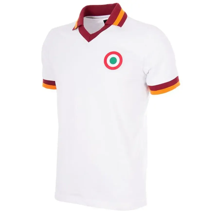 Maillot Extérieur As Roma 1980-1981 — Blanc