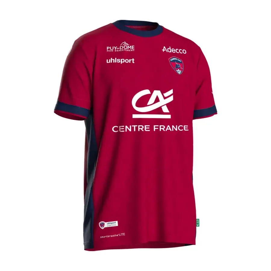 Maillot Domicile Clermont Foot 2024-2025 — Rouge