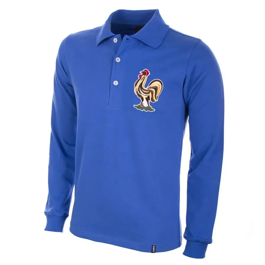 Maillot Domicile manches longues France 1950-1951 — Bleu