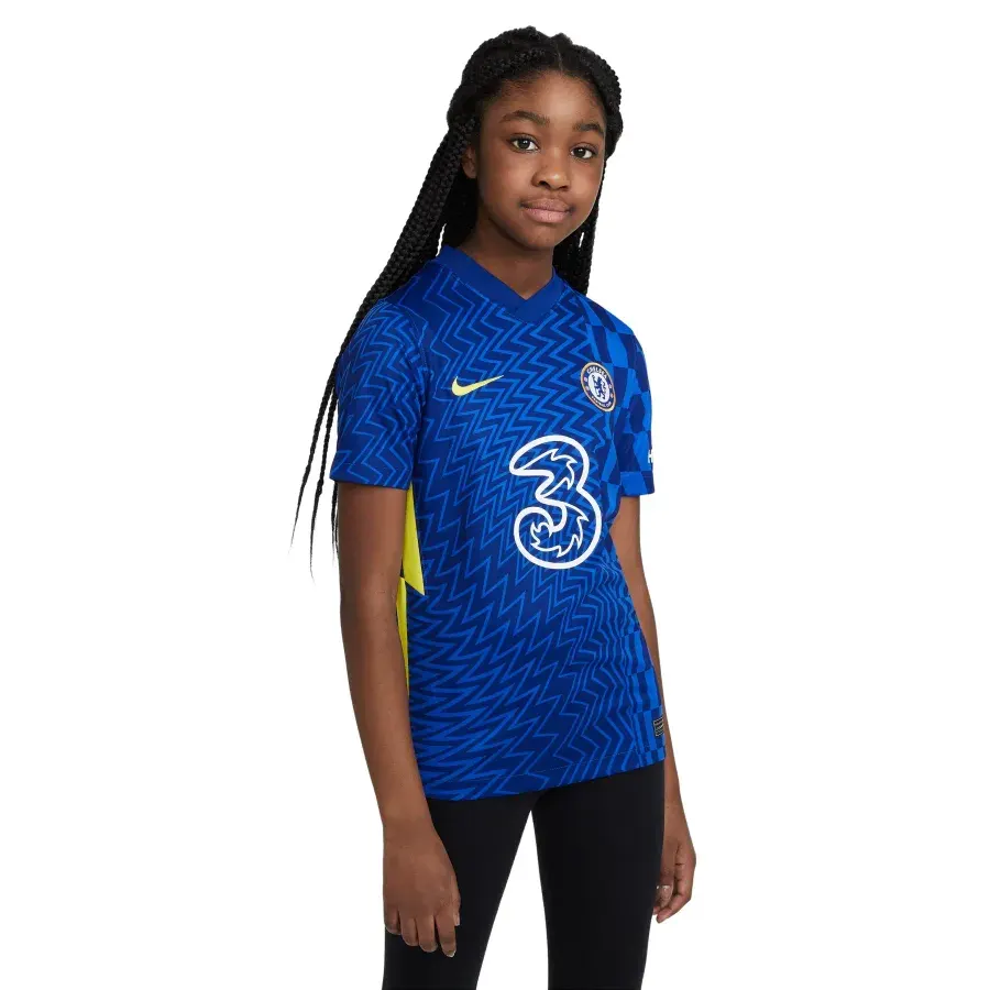 Maillot Domicile enfant Chelsea 2021-2022 — Bleu