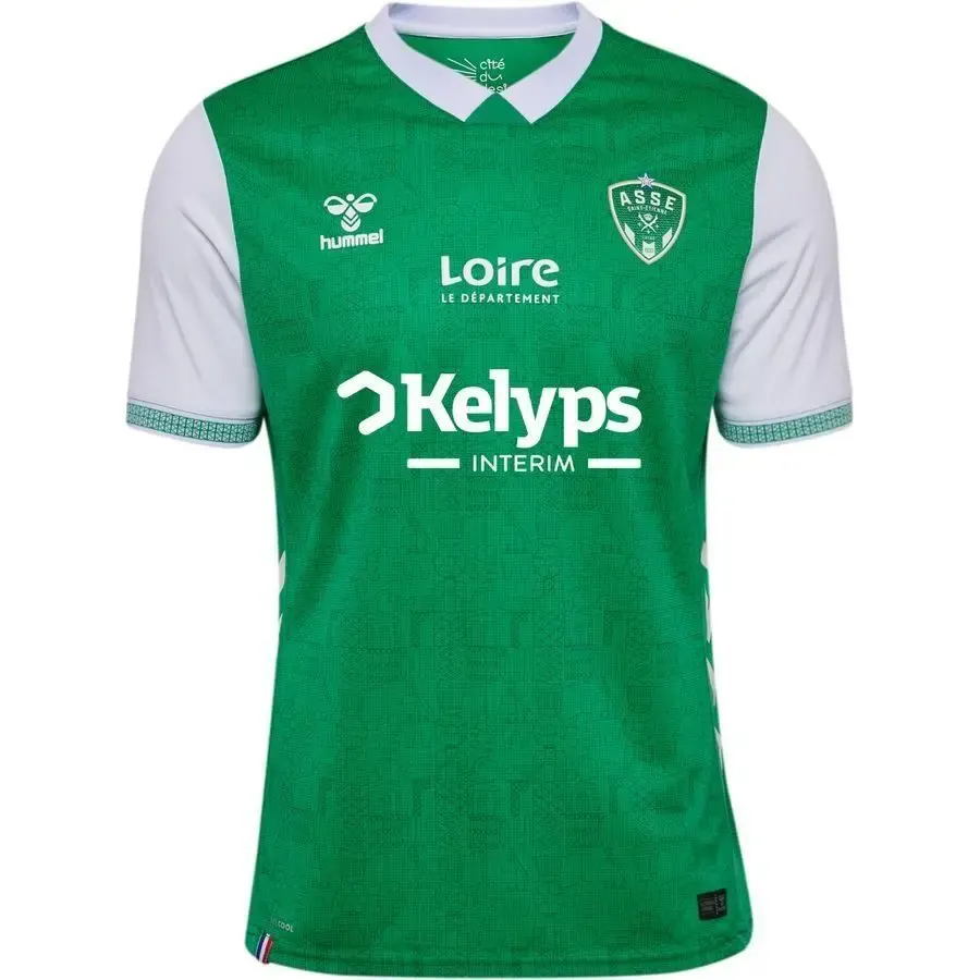 Maillot Domicile As Saint Etienne 2025-2026 — Vert