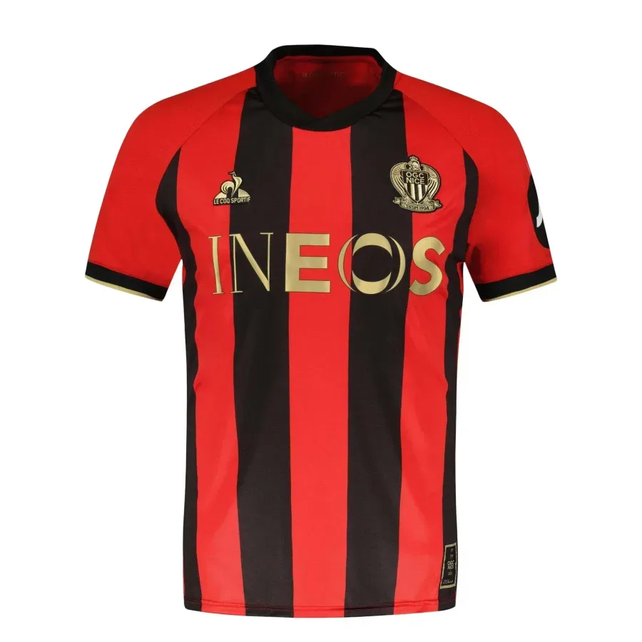Maillot Domicile Ogc Nice 2024-2025 — Noir