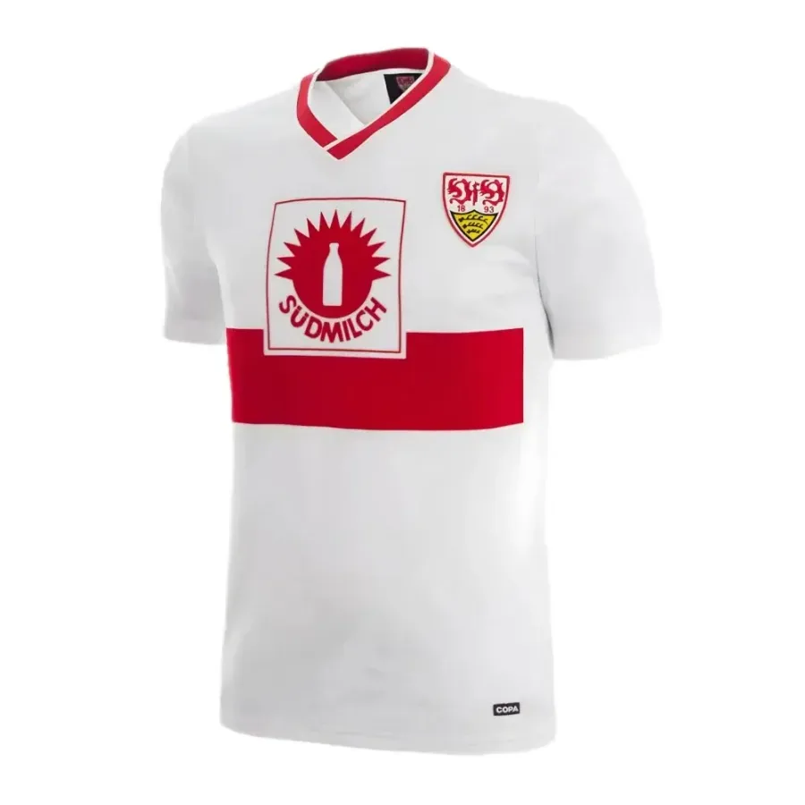 Maillot Stuttgart 1987-1988 — Blanc