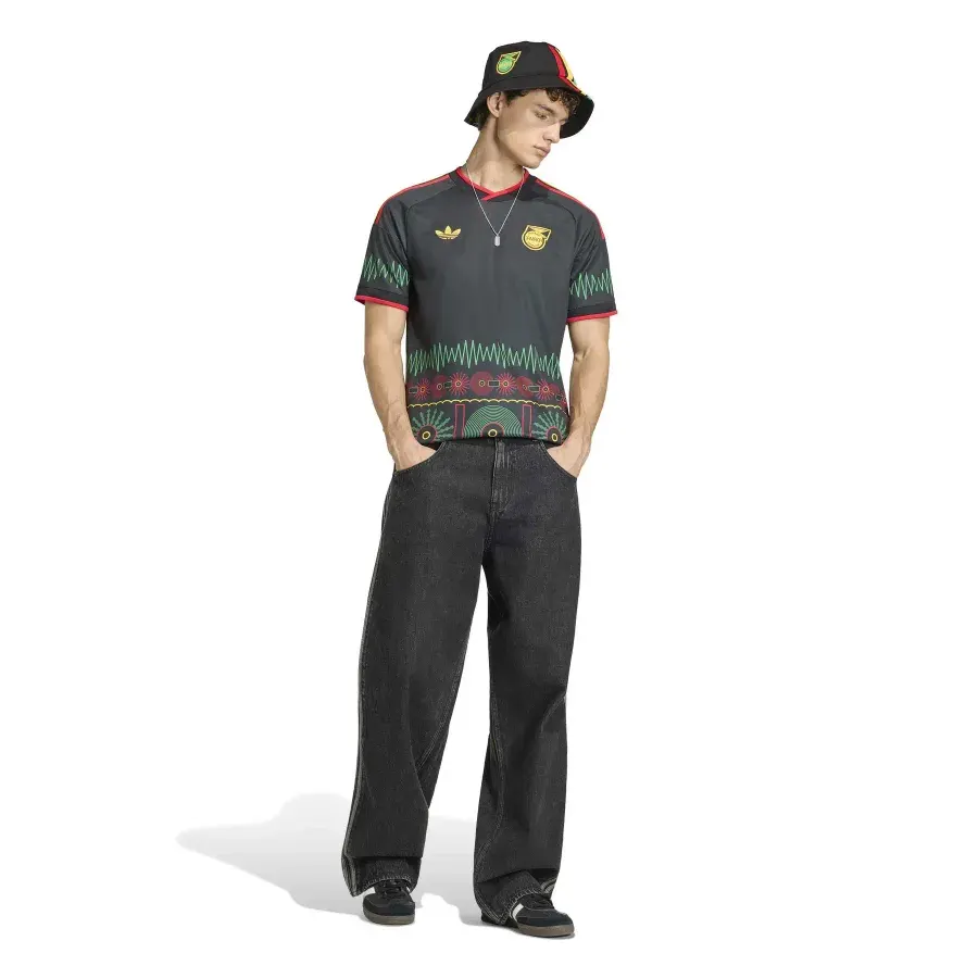 Maillot Extérieur Jamaique 2026-2027 — Noir