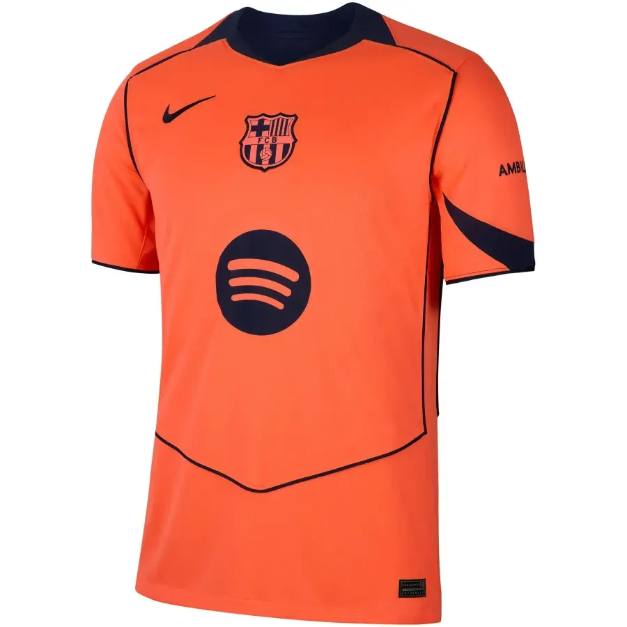 Maillot Third Fc Barcelone 2025-2026 — Orange