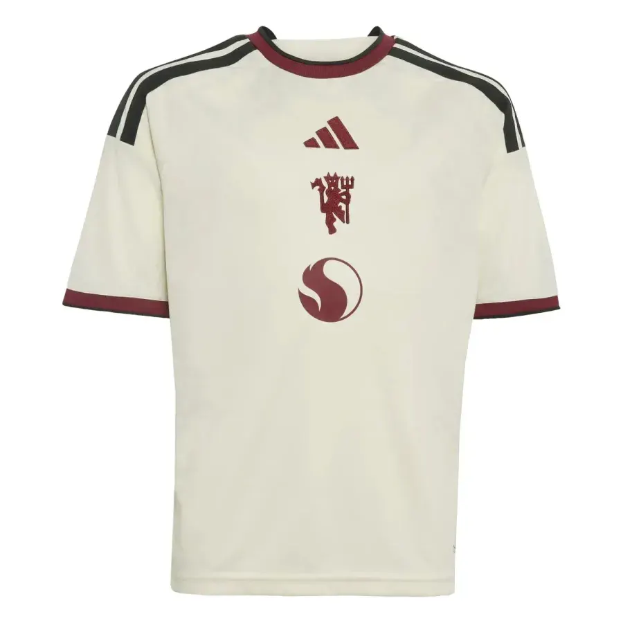 Maillot Third enfant Manchester United 2026-2027 — Beige
