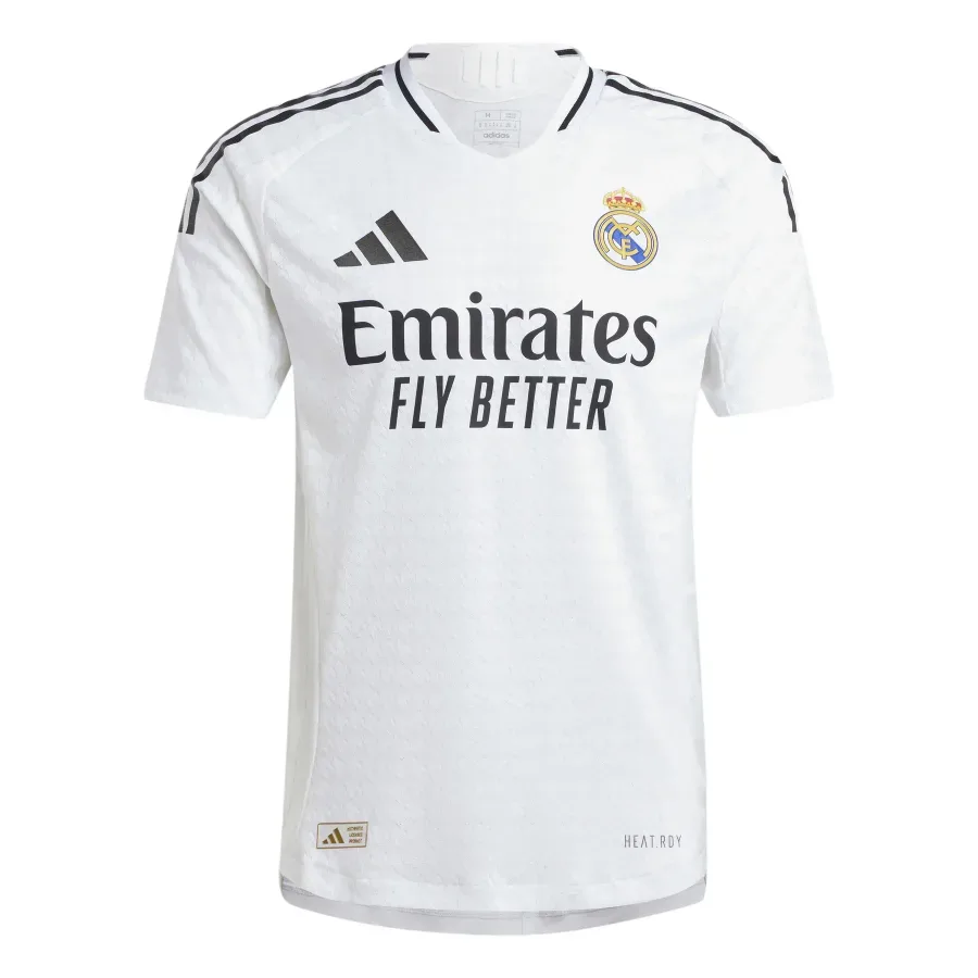 Maillot Domicile Authentique Real Madrid 2024-2025 — Blanc