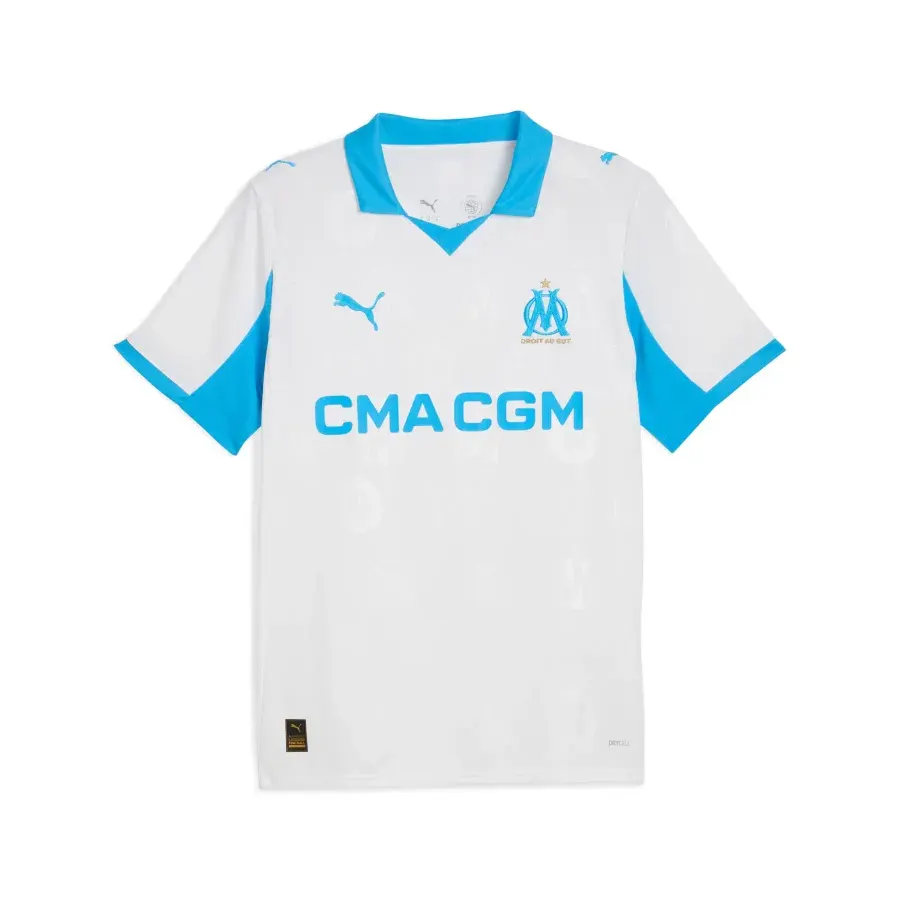 Maillot Domicile Om 2025-2026 — Blanc